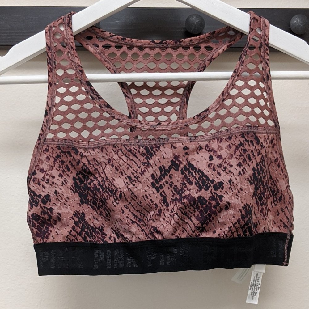 39% OFF — Victoria's Secret Pink Mesh Sports Bra